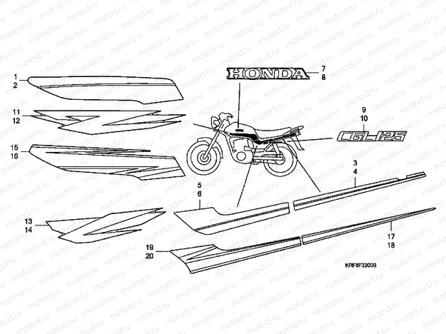 F-32 LOGO / STRIP