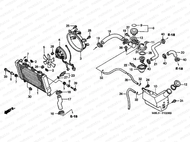 F-32 RADIATOR