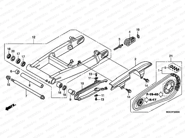 F-32 SWING ARM
