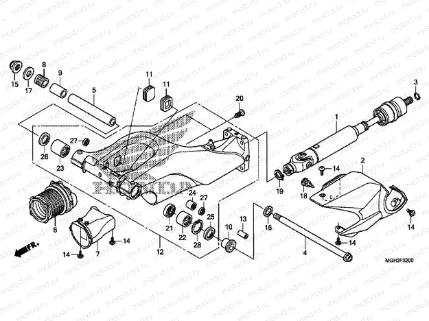F-32 SWING ARM