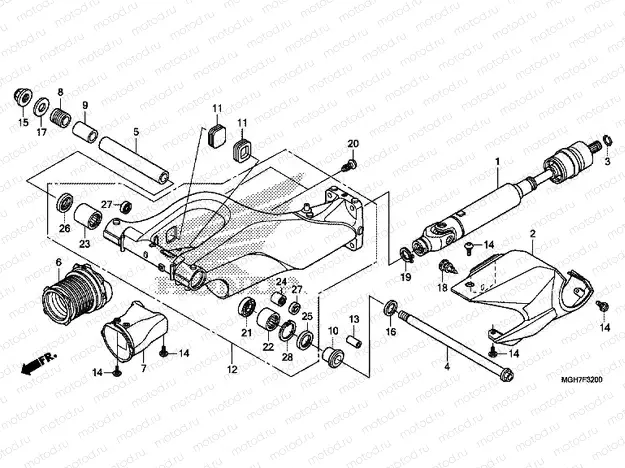 F-32 SWING ARM