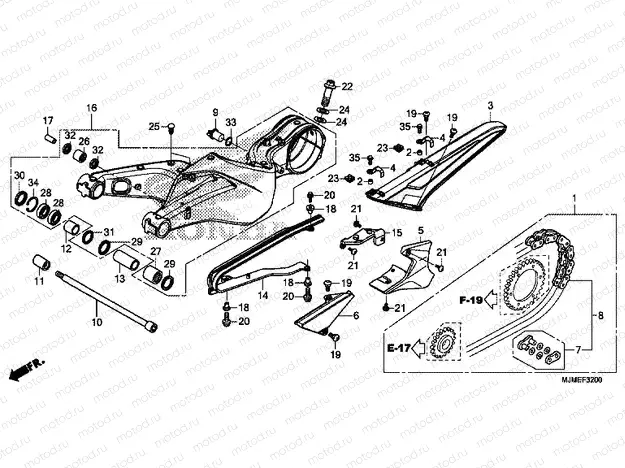 F-32 SWING ARM