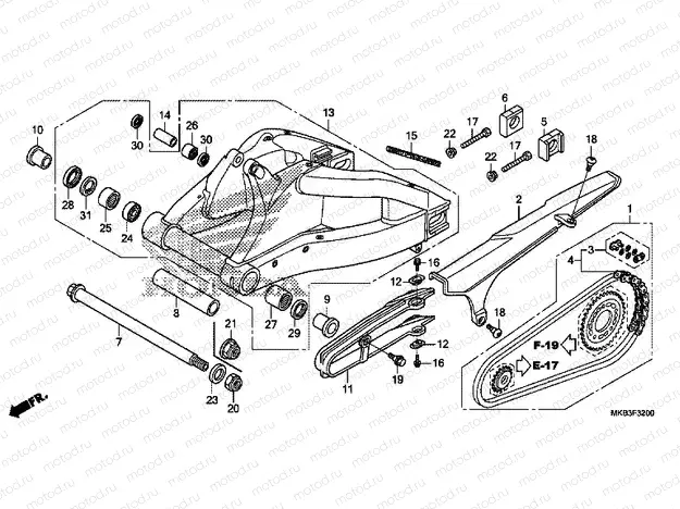 F-32 SWING ARM
