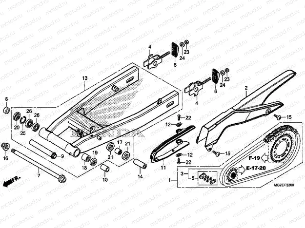 F-32 SWING ARM
