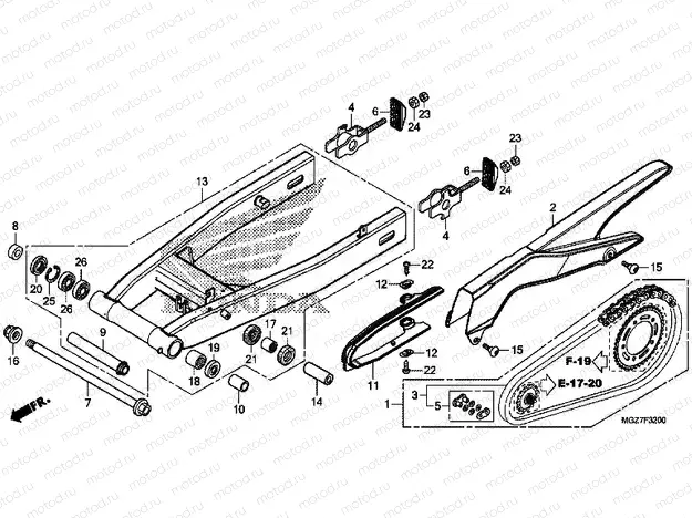 F-32 SWING ARM