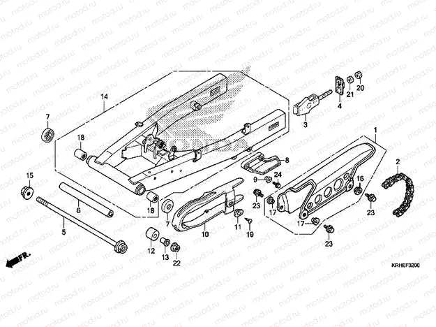 F-32 SWING ARM