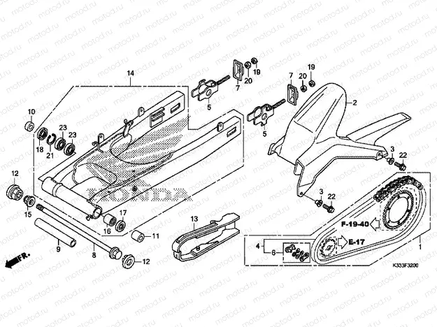F-32 SWING ARM