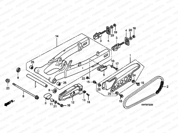 F-32 SWING ARM