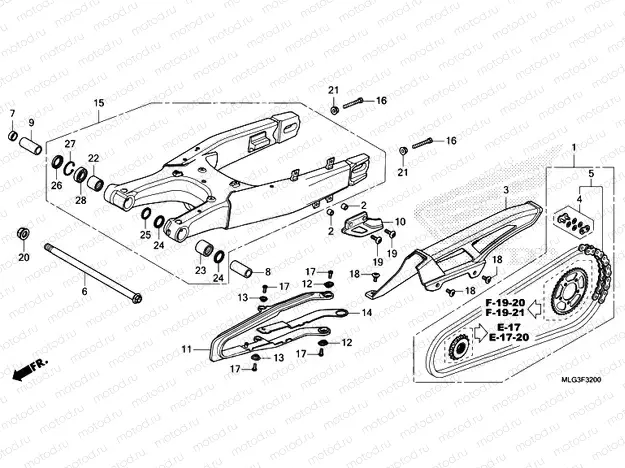 F-32 SWINGARM
