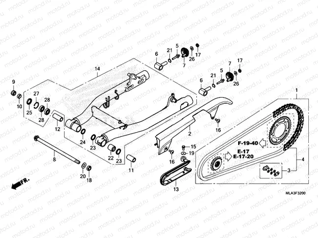 F-32 SWINGARM