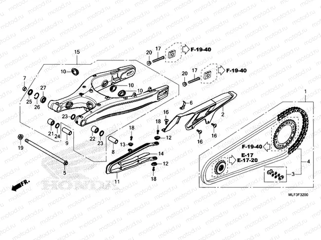 F-32 SWINGARM