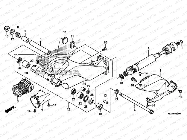 F-32 SWINGARM