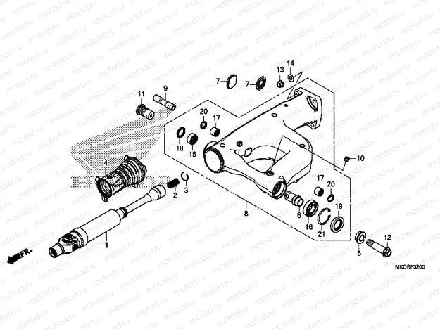 F-32 SWINGARM