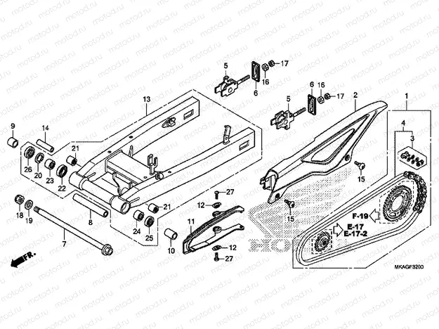 F-32 SWINGARM