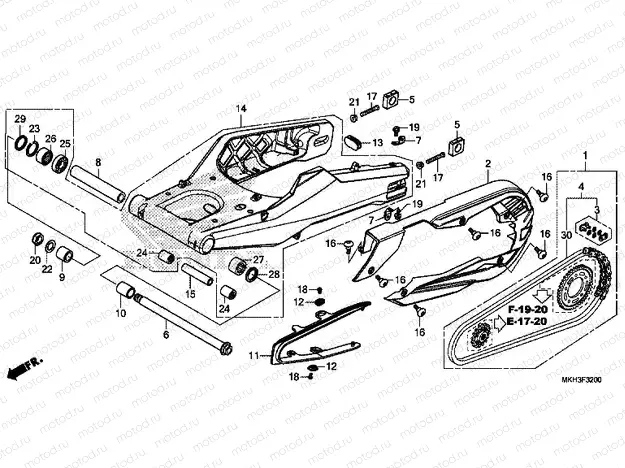 F-32 SWINGARM