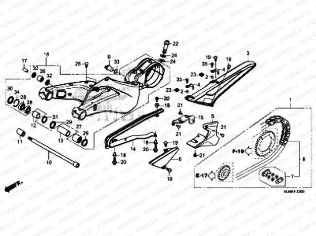 F-32 SWINGARM