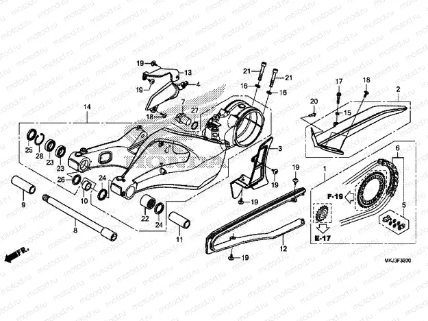 F-32 SWINGARM