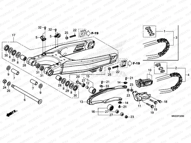 F-32 SWINGARM