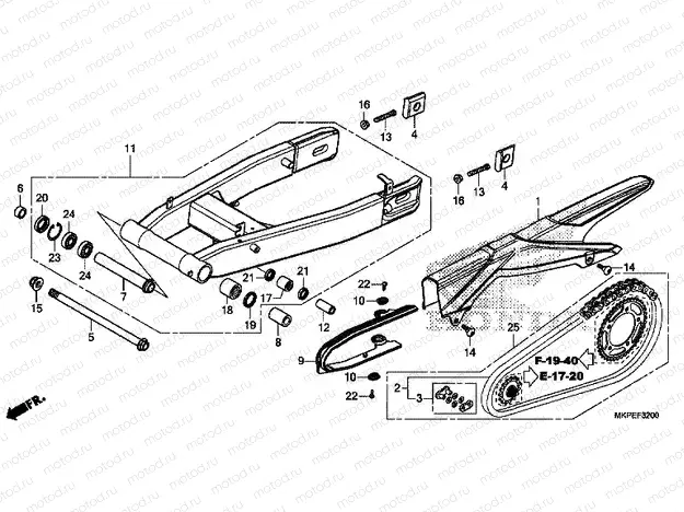 F-32 SWINGARM