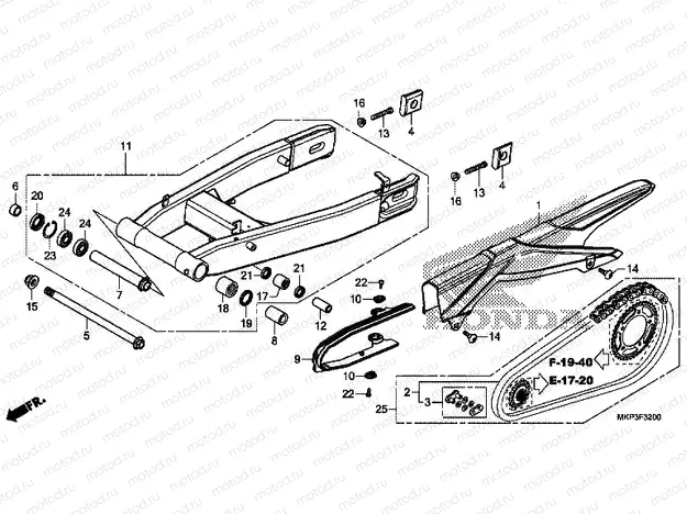 F-32 SWINGARM