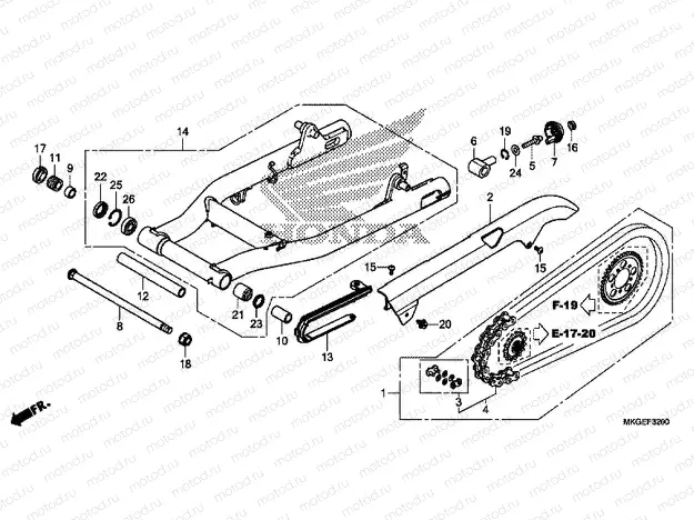 F-32 SWINGARM