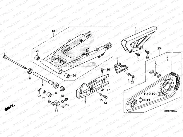 F-32 SWINGARM