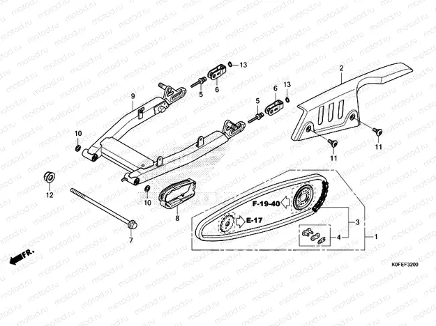F-32 SWINGARM