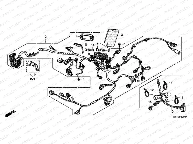 F-32 WIRING HARNESS