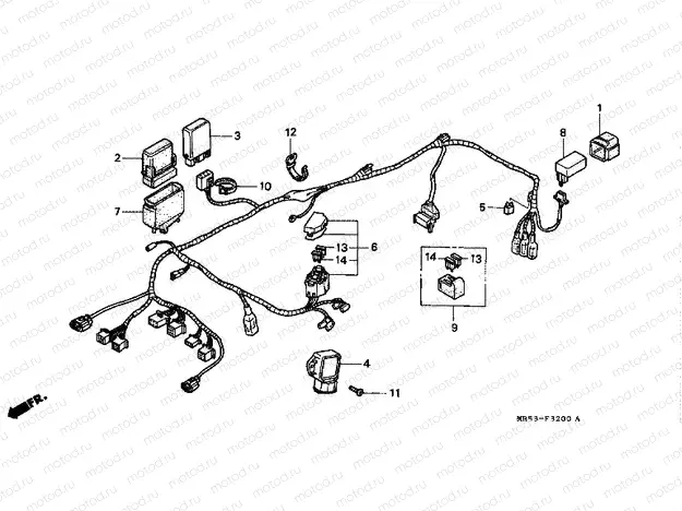 F-32 WIRING HARNESS