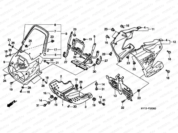 F-33 ​​ENGINE HOUSING
