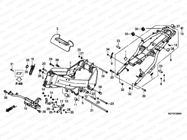 F-33 ​​FRAME HOUSING