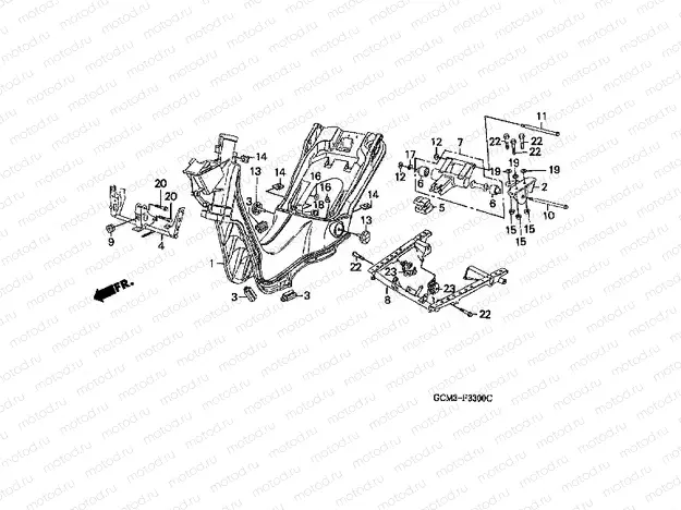 F-33 ​​FRAME HOUSING
