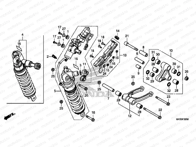 F-33 REAR CUSHION
