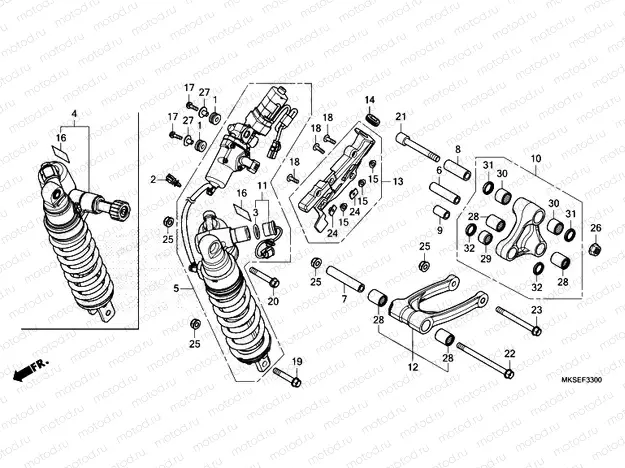 F-33 REAR CUSHION