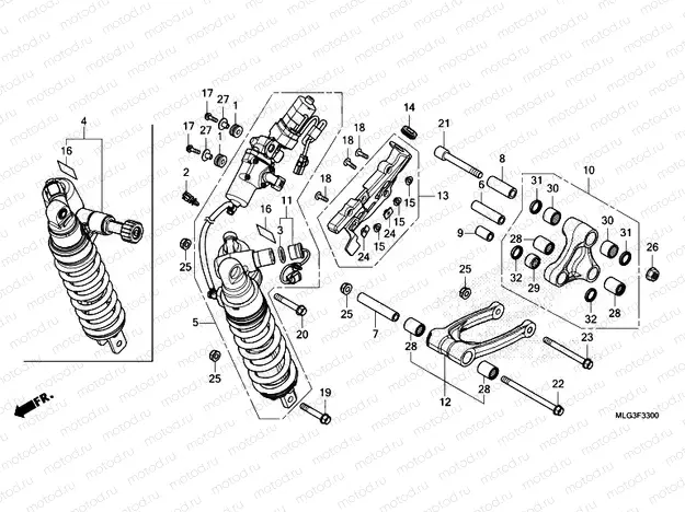 F-33 REAR CUSHION