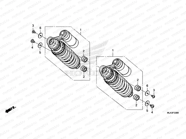 F-33 REAR CUSHION