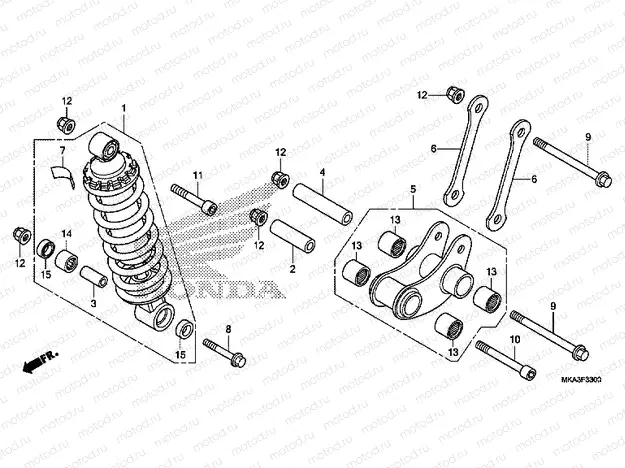 F-33 ​​REAR CUSHION