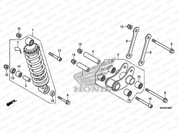 F-33 ​​REAR CUSHION