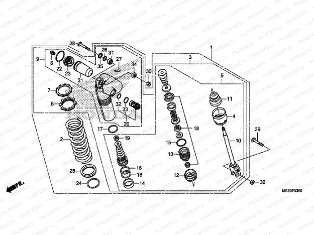 F-33 ​​REAR CUSHION