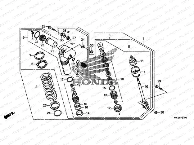 F-33 REAR CUSHION