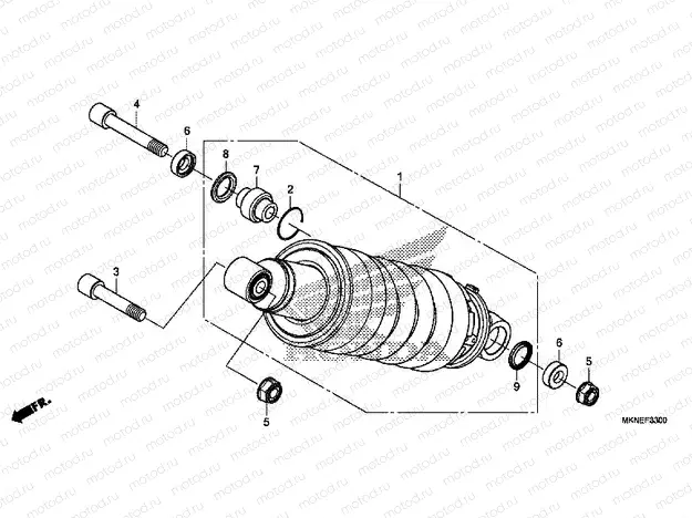 F-33 ​​REAR CUSHION