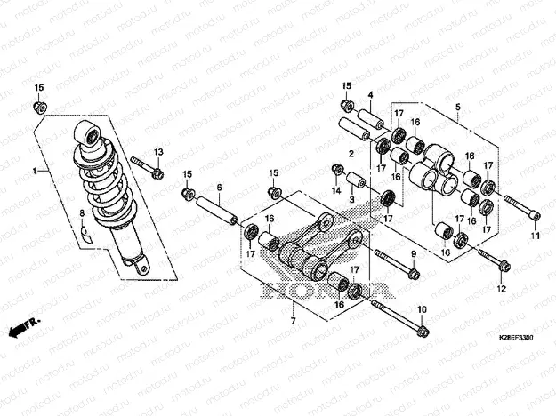 F-33 REAR CUSHION