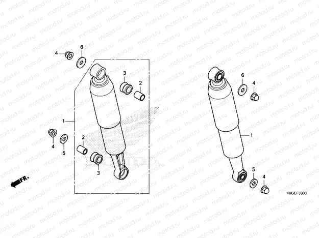 F-33 REAR CUSHION