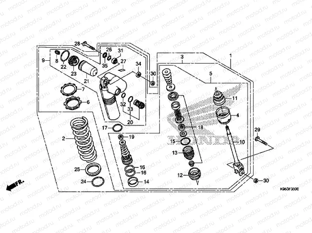 F-33 REAR CUSHION