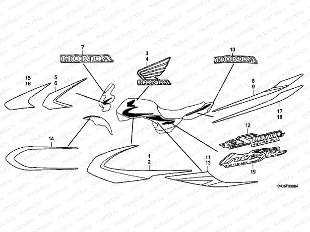F-33 ​​SIGN / STRIP (GLH1251SH / 2SH / 3SH7,8)
