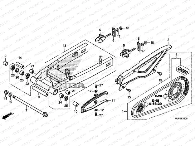 F-33 ​​SWING ARM
