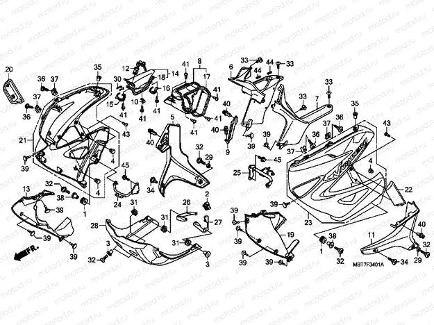 F-34-1 LOWER ENGINE