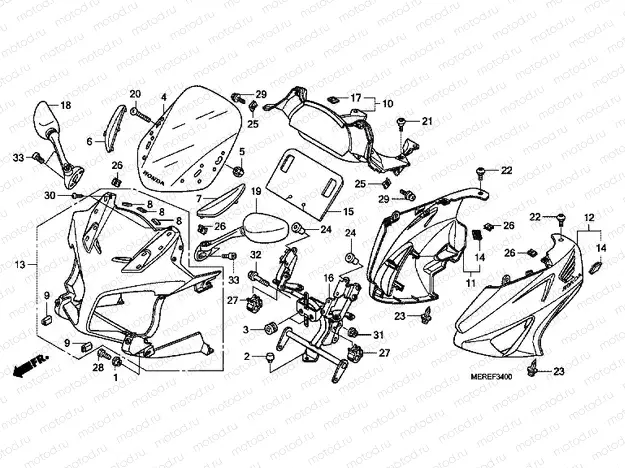 F-34 ENGINE HOUSING