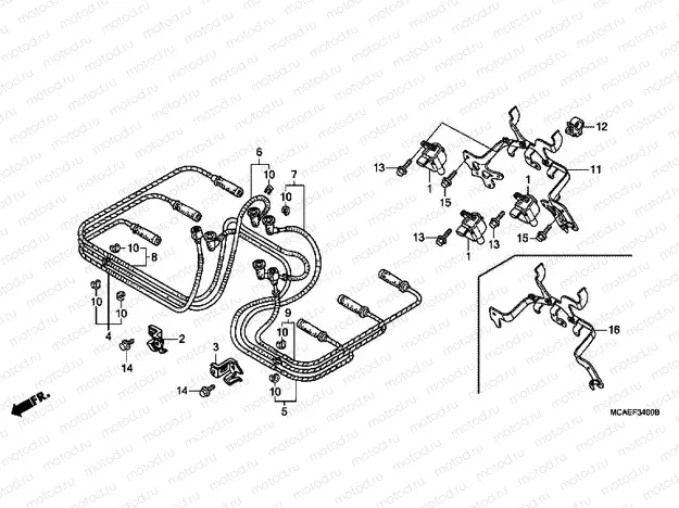 F-34 IGNITION COIL