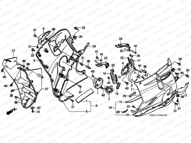 F-34 LOWER ENGINE
